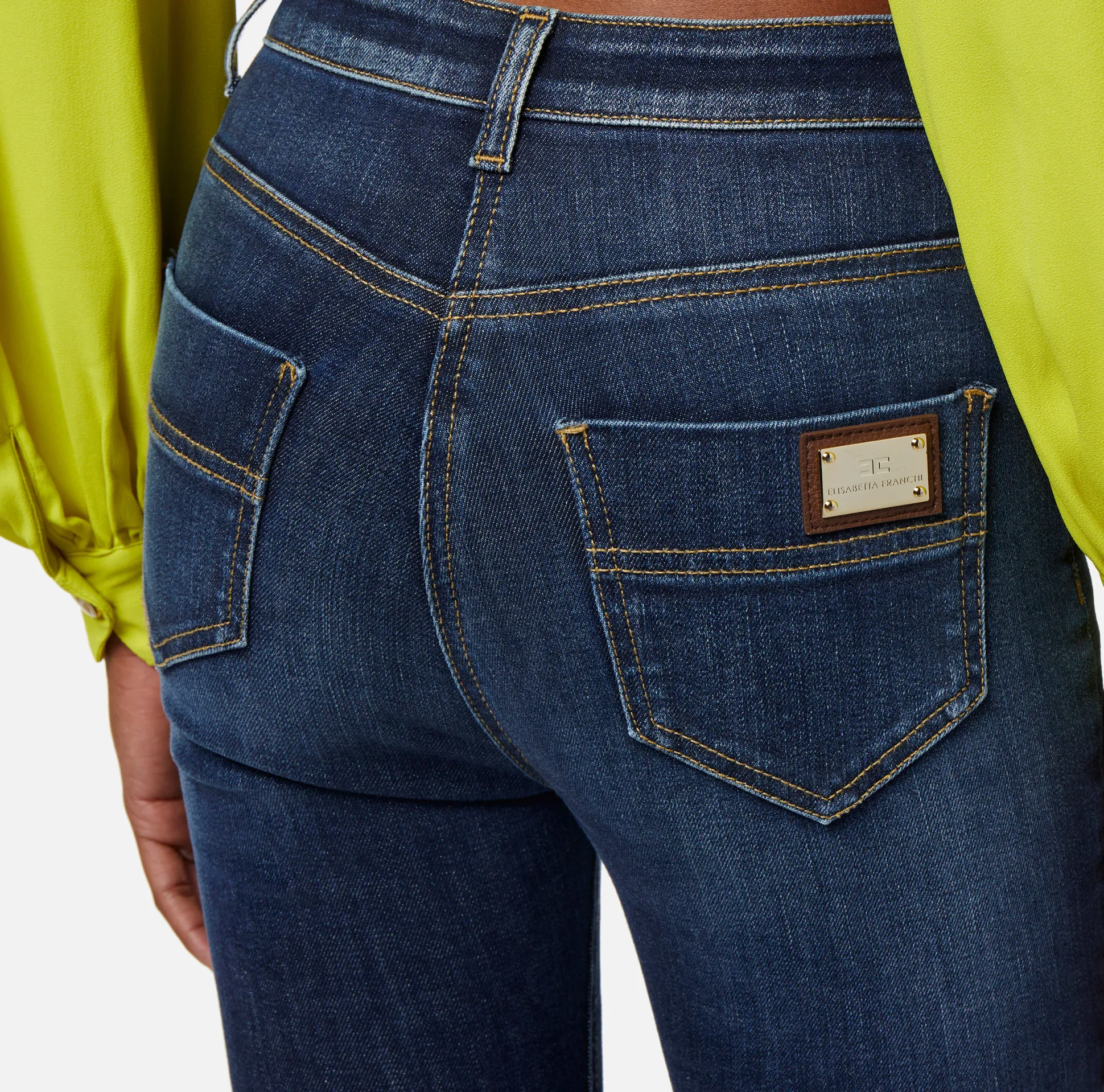 Elisabetta Franchi Jeans^Jeans Skinny Alla Caviglia