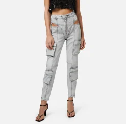 Elisabetta Franchi Jeans^Jeans Skinny Con Cut-Out