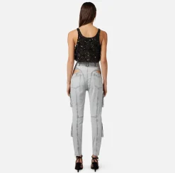 Elisabetta Franchi Jeans^Jeans Skinny Con Cut-Out