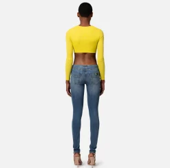 Elisabetta Franchi Jeans^Jeans Skinny Senza Fascione