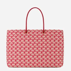 Elisabetta Franchi Borse A Spalla^Madame Monogram Shopper Con Logo