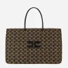 Elisabetta Franchi Borse A Spalla^Madame Monogram Shopper Con Logo