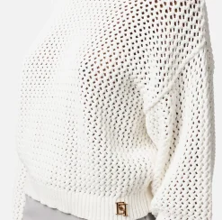 Elisabetta Franchi Maglieria E Felpe^Maglia In Cotone Punto Rete