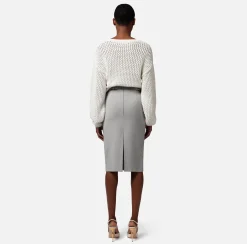 Elisabetta Franchi Maglieria E Felpe^Maglia In Cotone Punto Rete