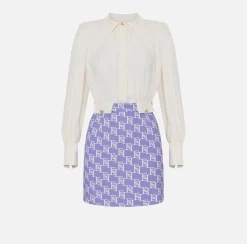 Elisabetta Franchi Abiti^Miniabito Combinato In Viscosa