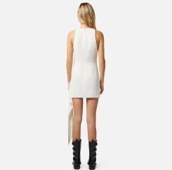 Elisabetta Franchi Abiti^Miniabito In Crepe Con Drappeggio