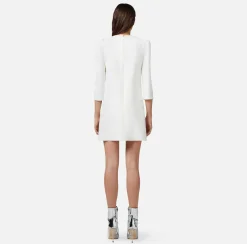 Elisabetta Franchi Abiti^Miniabito In Tessuto Tecnico Con Allacciatura Criss Cross