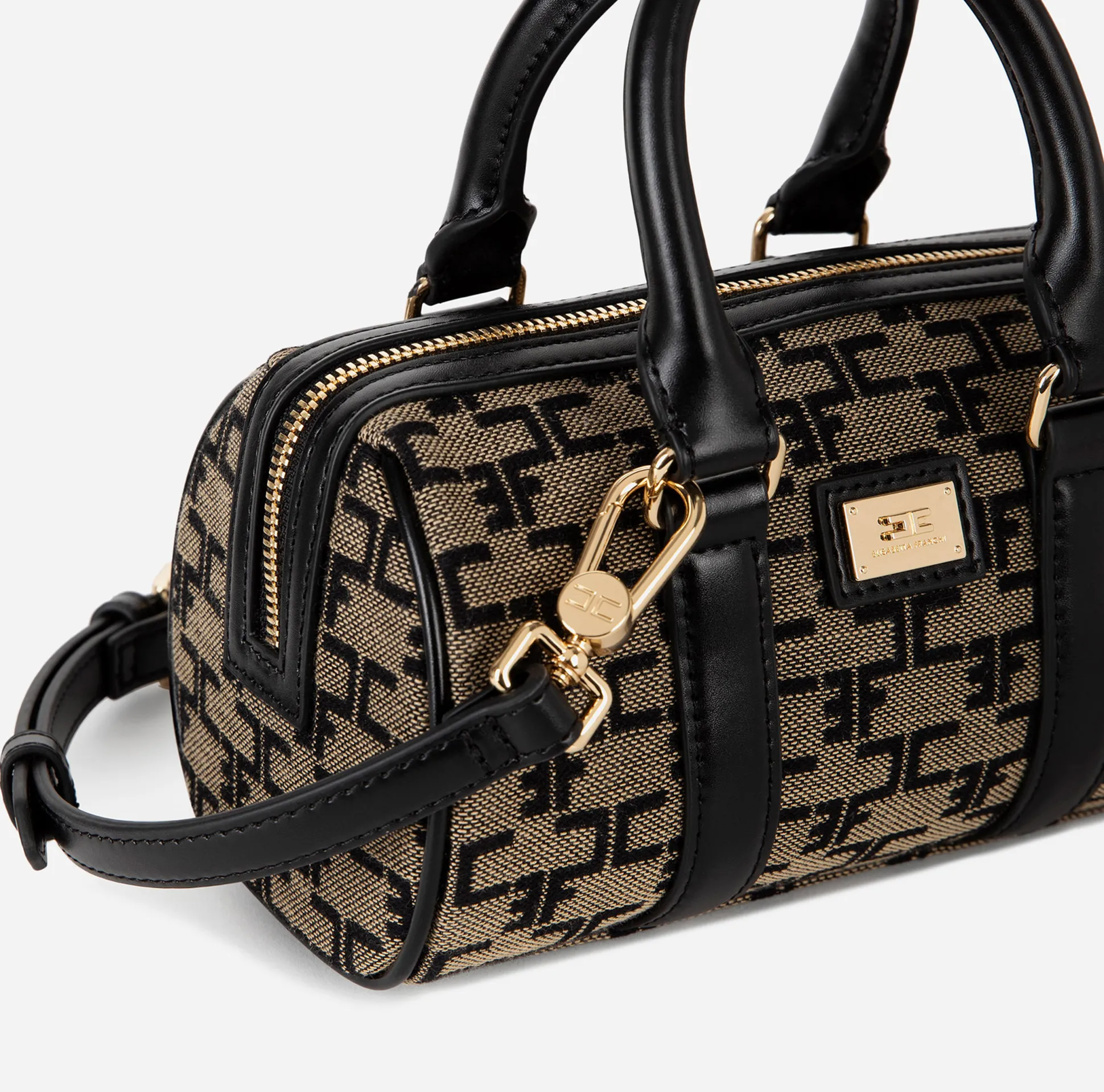 Elisabetta Franchi Borse A Mano^Mini Bauletto Monogram Travel