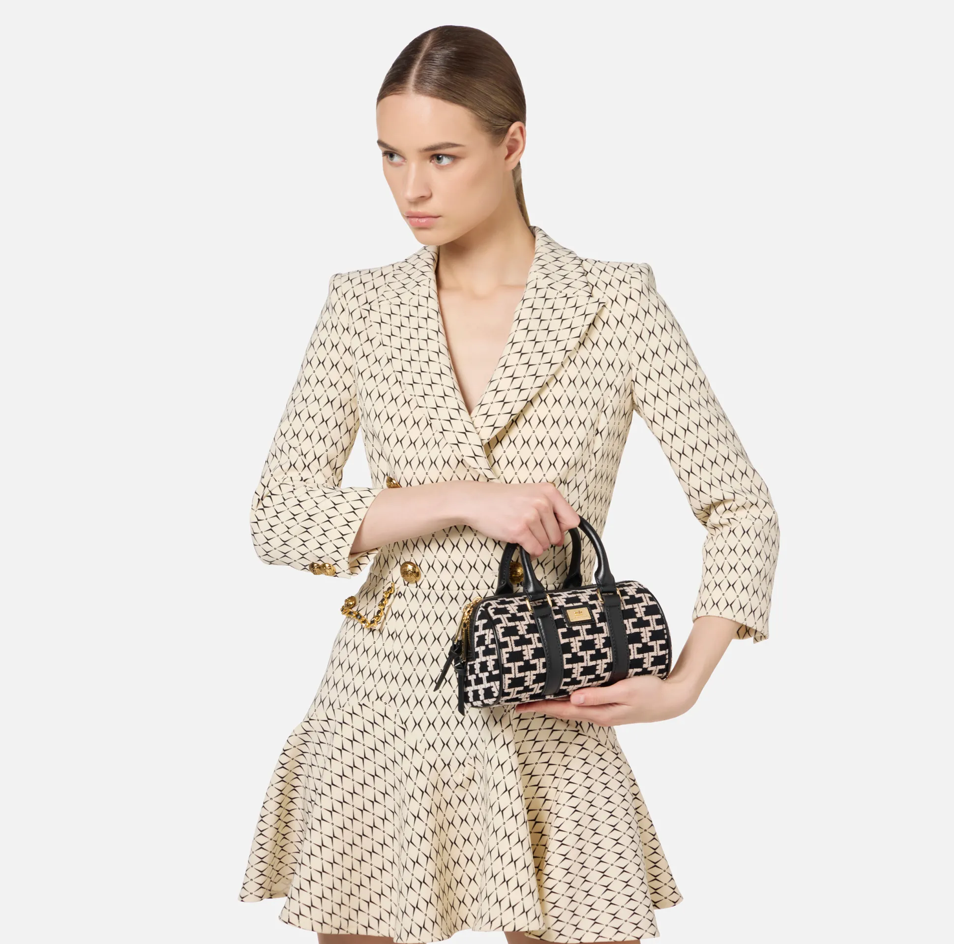 Elisabetta Franchi Valigeria^Mini Bauletto Monogram Travel