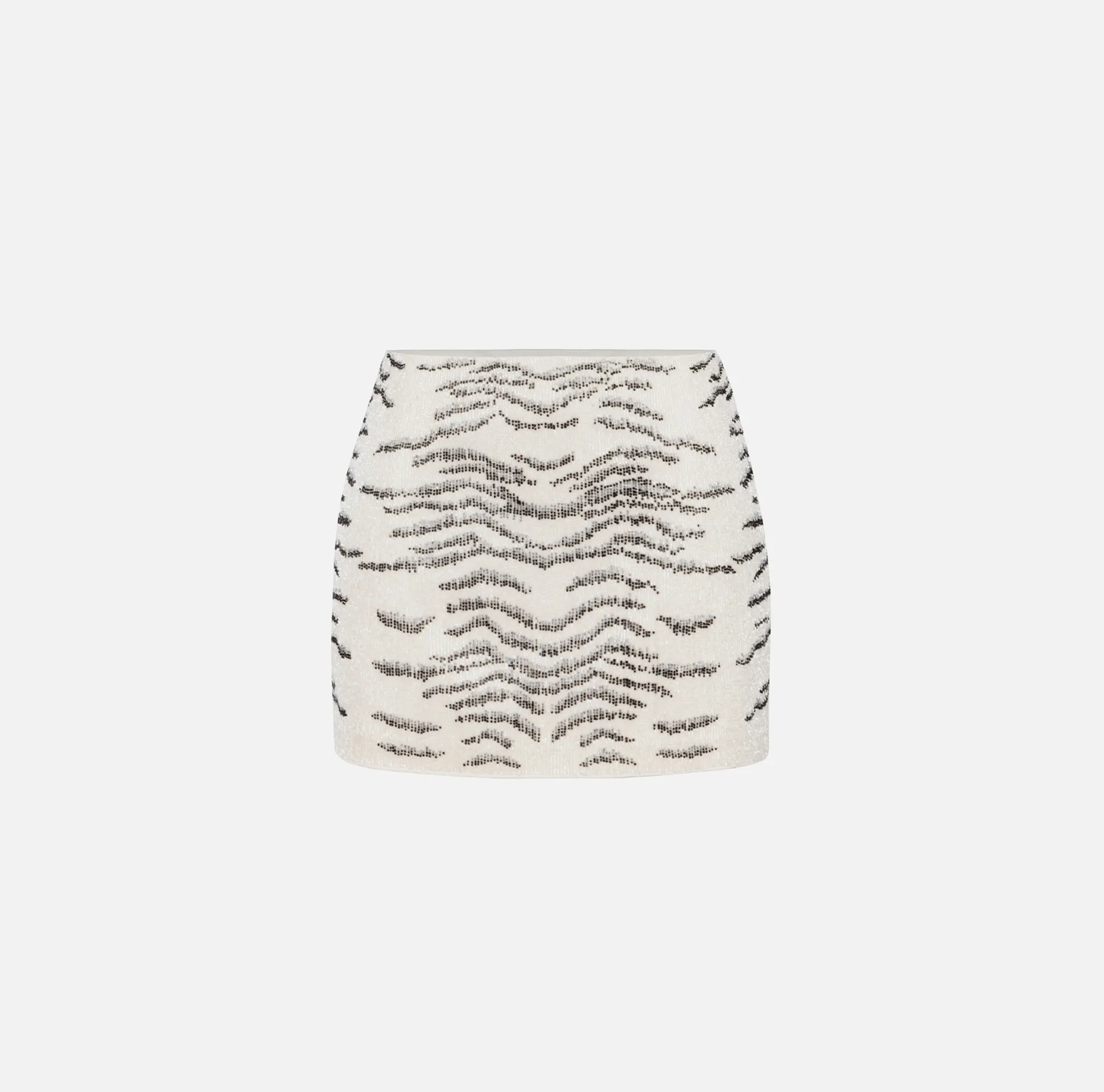 Elisabetta Franchi Gonne^Minigonna In Crepe Con Ricamo Animalier