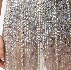 Elisabetta Franchi Gonne^Minigonna In Tulle Ricamato