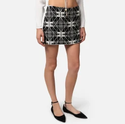 Elisabetta Franchi Gonne^Minigonna In Tweed Jacquard
