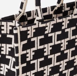Elisabetta Franchi Borse A Mano^Monogram Tote Small