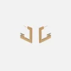 Elisabetta Franchi Mostra Tutti^Orecchini Doppio Logo Geometrico
