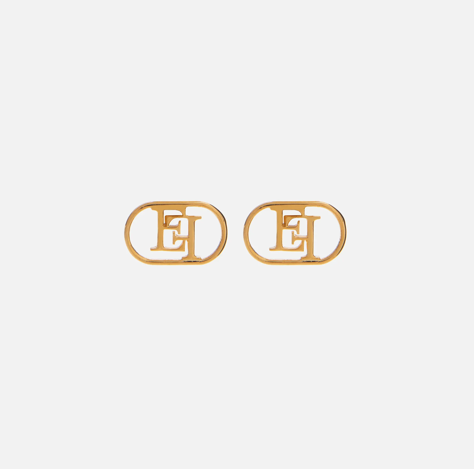Elisabetta Franchi Mostra Tutti^Orecchini Logo Ovale