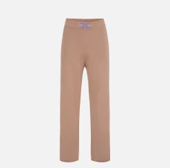 Elisabetta Franchi Pantaloni E Shorts^Pantalone Palazzo In Viscosa Con Bande Logate
