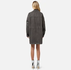 Elisabetta Franchi Giacche & Trench^Parka Over In Denim