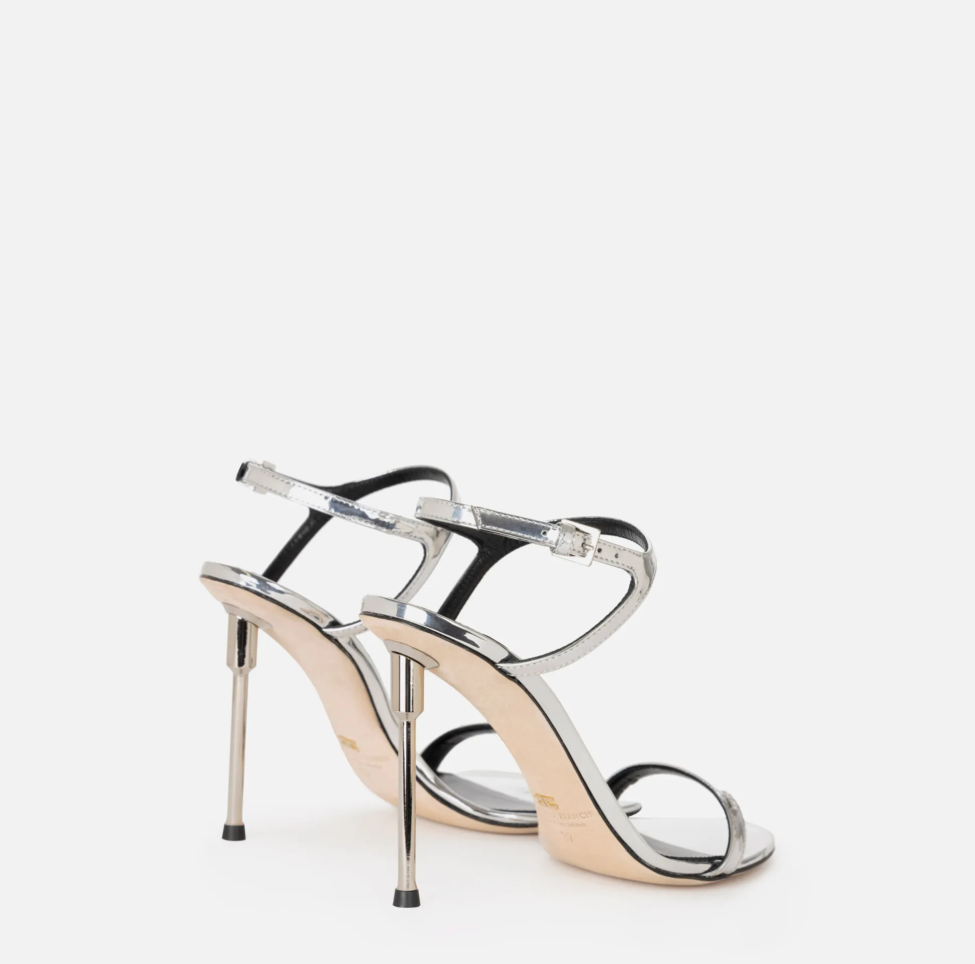 Elisabetta Franchi Sandali^Sandali In Pelle Metallizzata