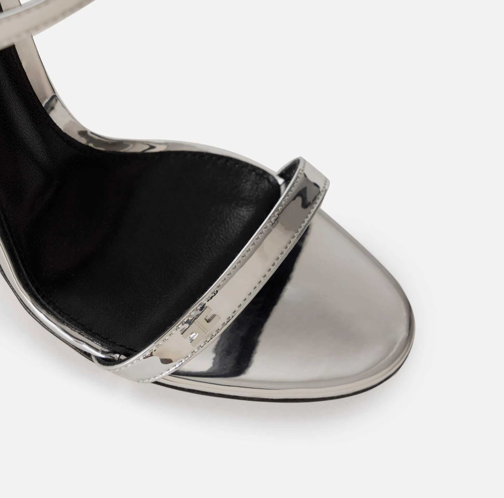 Elisabetta Franchi Sandali^Sandali In Pelle Metallizzata