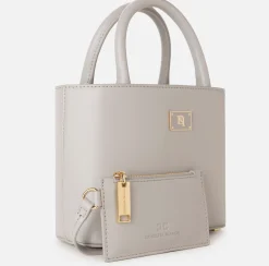 Elisabetta Franchi Borse A Mano^Shopper Piccola Con Placca Smaltata