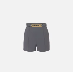 Elisabetta Franchi Tailleur^Shorts In Crepe Con Cintura