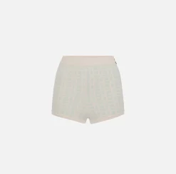 Elisabetta Franchi Pantaloni E Shorts^Shorts Logo Jacquard All-Over
