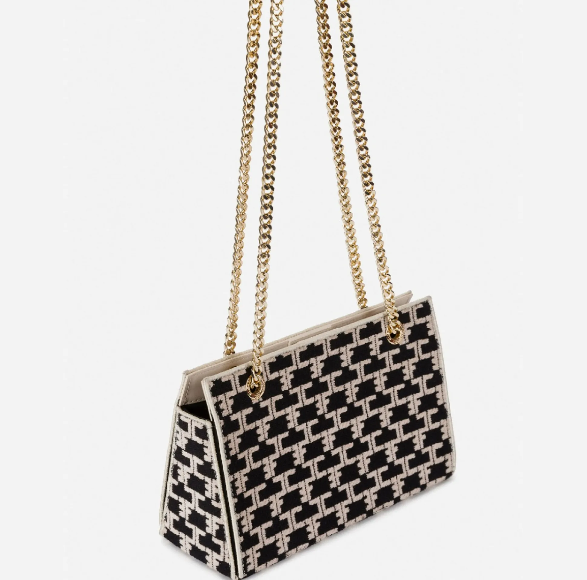 Elisabetta Franchi Borse A Spalla^Shoulder Monogram Mini