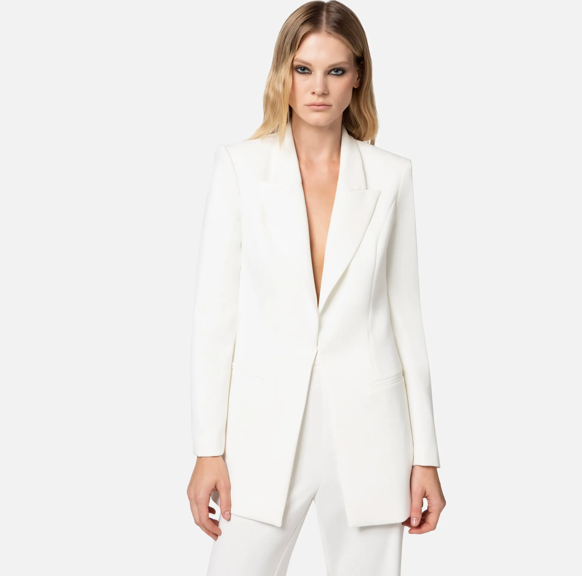 Elisabetta Franchi Tute^Tailleur Giacca E Pantalone In Crepe