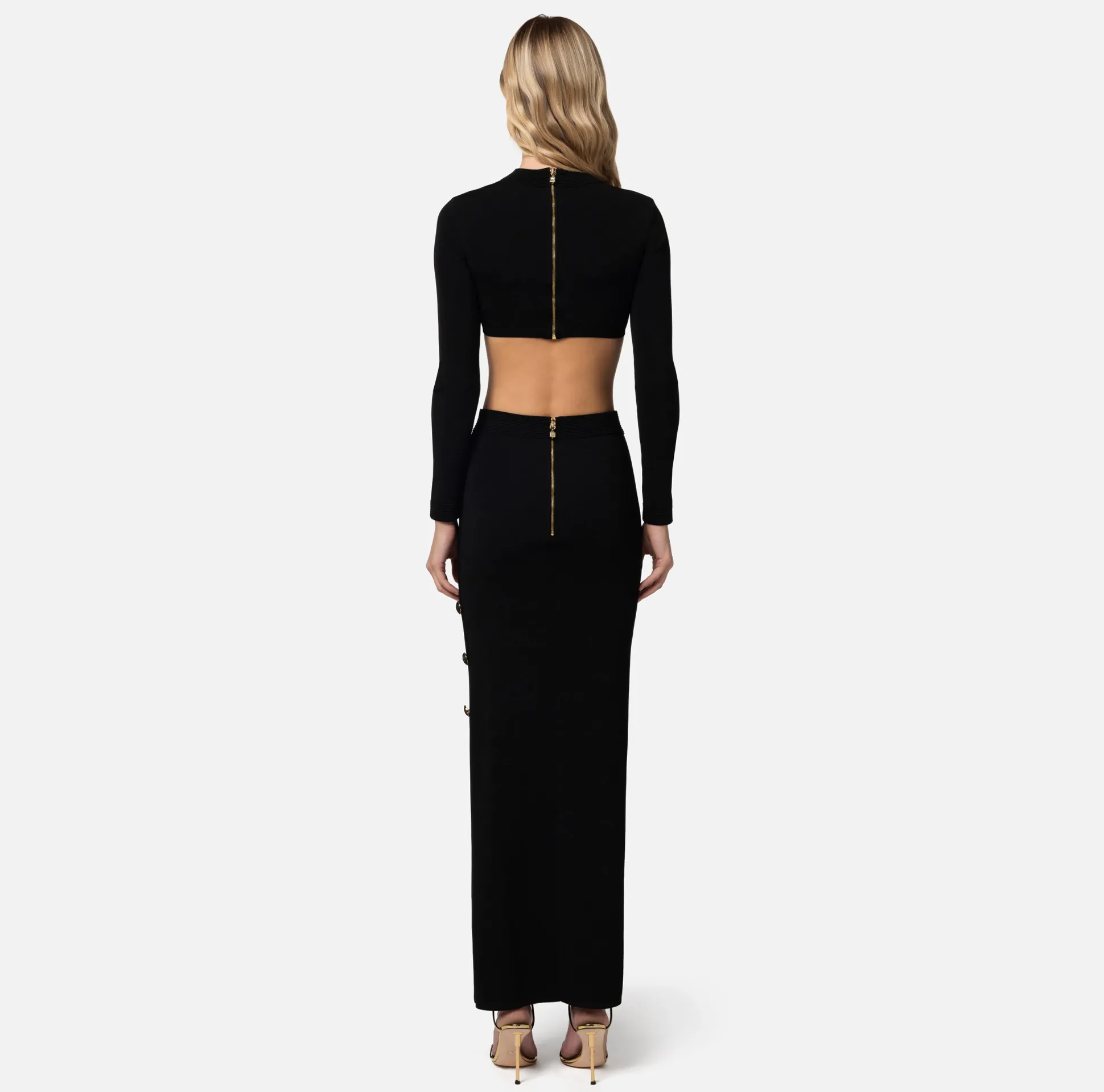 Elisabetta Franchi Top, T-Shirt & Body^Top Cropped In Viscosa Lucida