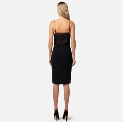 Elisabetta Franchi Top, T-Shirt & Body^Top In Georgette Ricamata
