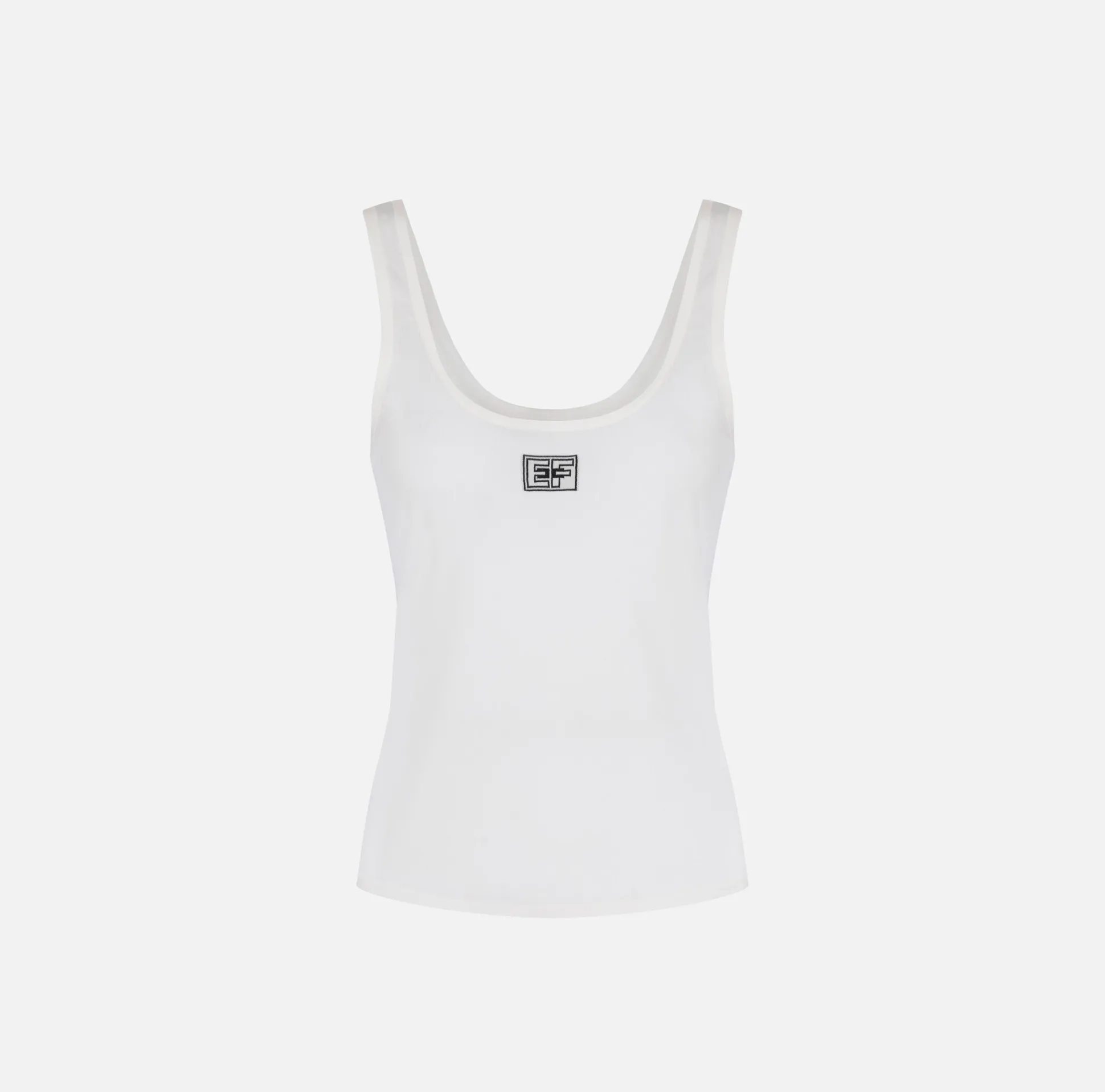 Elisabetta Franchi Top, T-Shirt & Body^Top In Rayon Con Logo