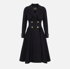 Elisabetta Franchi Giacche & Trench^Trench In Cotone Linea A Redingote