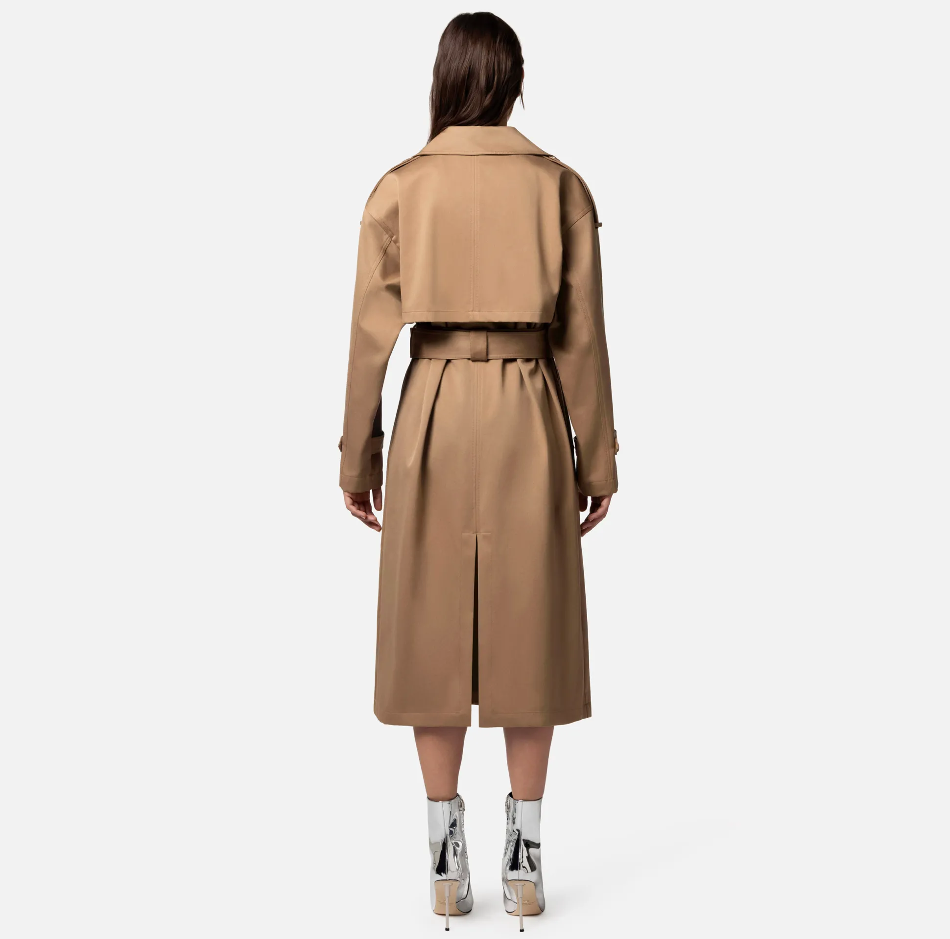 Elisabetta Franchi Giacche & Trench^Trench Over In Cotone