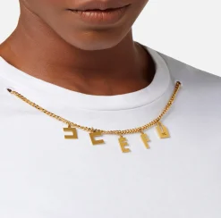 Elisabetta Franchi Top, T-Shirt & Body^T-Shirt In Jersey Con Accessorio Charms