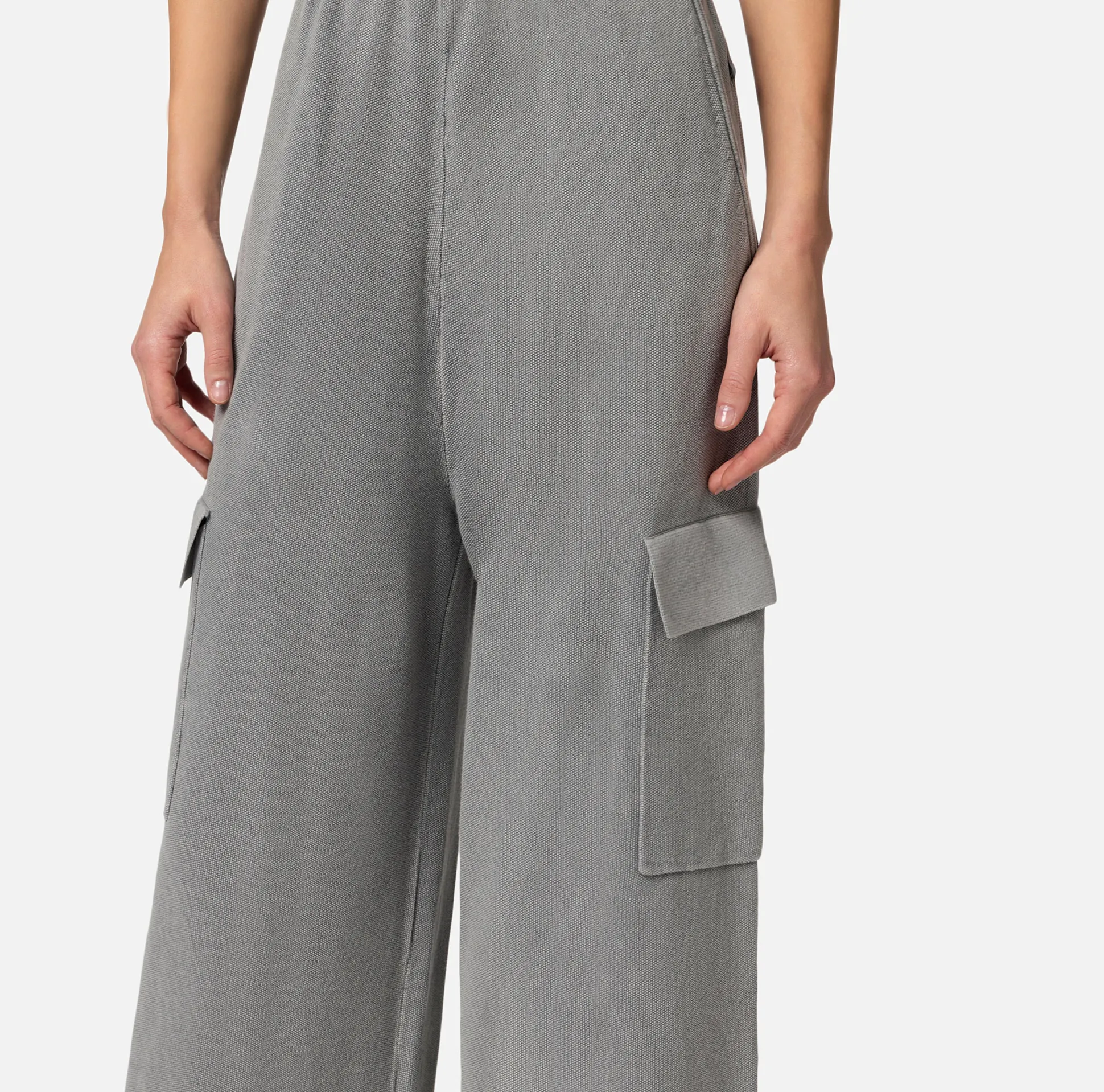 Elisabetta Franchi Tute^Tuta In Cotone Stone Wash