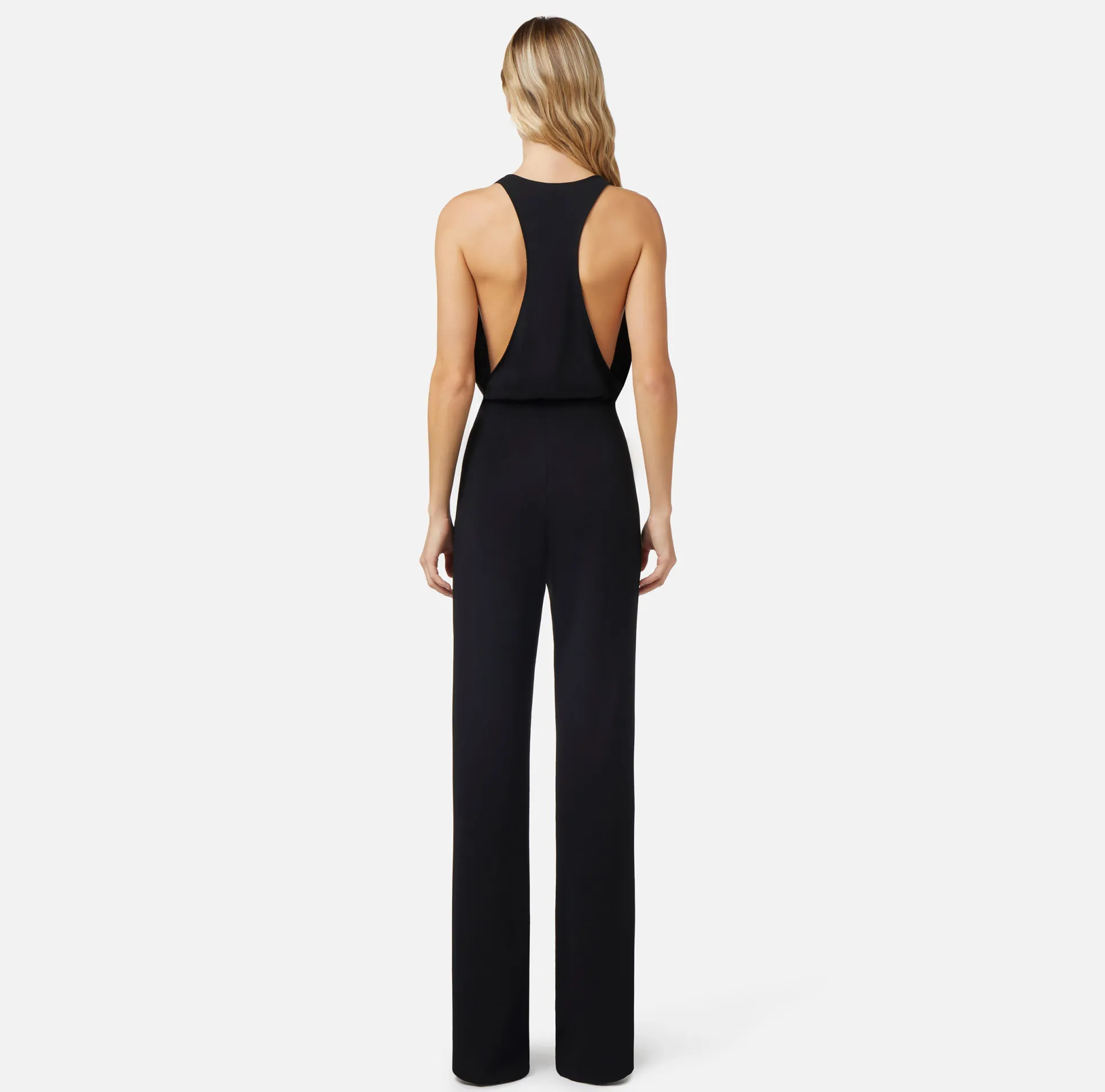 Elisabetta Franchi Tute^Tuta In Crepe Con Stampa Logo